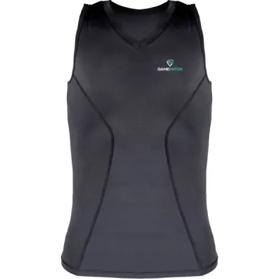 GAMEPATCH COMPRESSION SHIRT Kompresní unisex triko, černá, velikost XS