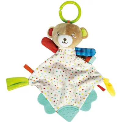 CLEMENTONI TEDDY BEAR Chrastítko, mix, velikost UNI