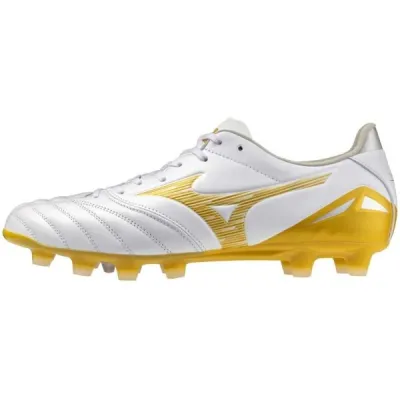 Mizuno MORELIA NEO IV PRO FG Pánské kopačky, bílá, velikost 42.5