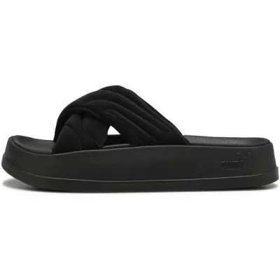 Puma LEADCAT PLATFORM Dámské pantofle, černá, velikost 42