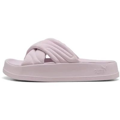 Puma LEADCAT PLATFORM Dámské pantofle, růžová, velikost 42