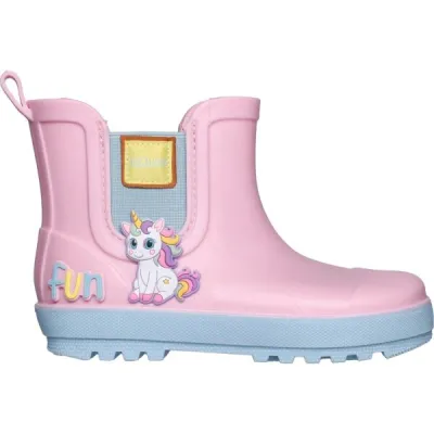 AQUOS GUMMY Dětské holínky, růžová, velikost 25