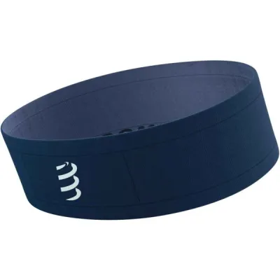Compressport FREE BELT Běžecký opasek, tmavě modrá, velikost XL/XXL