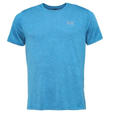 Under Armour LAUNCH CAMO Pánské triko, modrá, velikost S