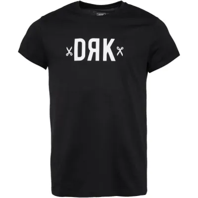 DRK BASIC Pánské triko, černá, velikost M