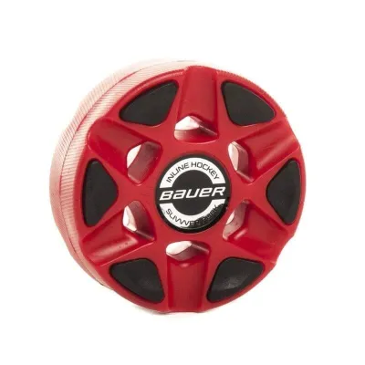 Inline puk Bauer Slivvver Red