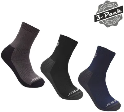 SENSOR PONOŽKY 3-PACK TREKING EVO černá/šedá/modrá Velikost: 3/5