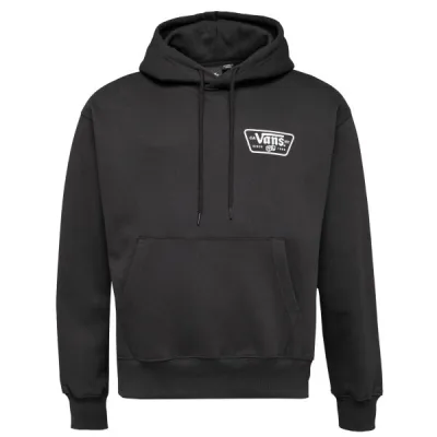Vans KNU PATCH PULLOVER Pánská mikina, černá, velikost S