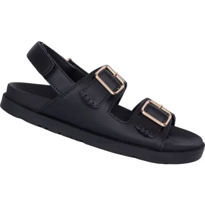 Geox J SANDAL FOAMMENTERA Dívčí sandály, černá, velikost 33