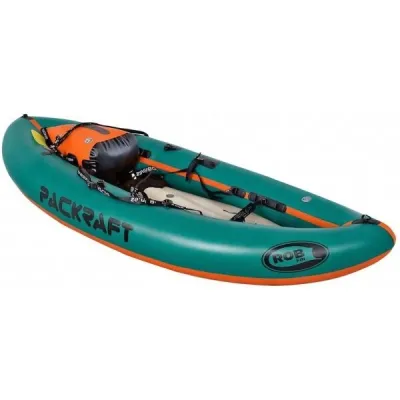 ROBFIN L BIG BRO FUN Packraft, tmavě zelená, velikost UNI