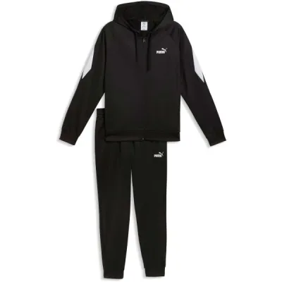 Puma HOODED POLY SUIT Pánská souprava, černá, velikost M