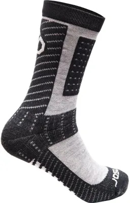 SENSOR PONOŽKY PRO MERINO CREW černá/šedá Velikost: 9/11