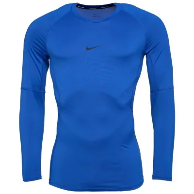 Nike DRI-FIT Pánské termotričko, modrá, velikost L