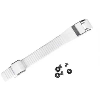 Powerslide PŘEZKA + PÁSEK POWERSLIDE CLASSIC BUCKLE SET WHITE 20CM Náhradní přezka, , velikost UNI