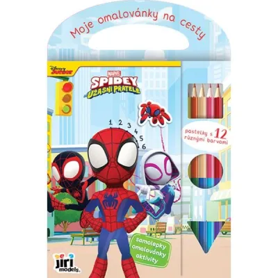 MARVEL SPIDEY Omalovánky, mix, velikost UNI