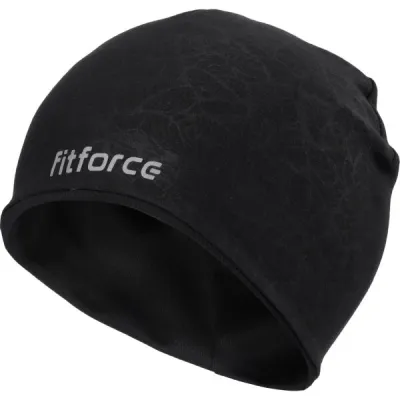 Fitforce COPERNI Běžecká čepice, černá, velikost S/M