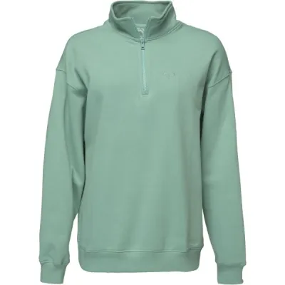 Roxy ESSENTIAL ENERGY HALF ZIP Dámská mikina, světle modrá, velikost M