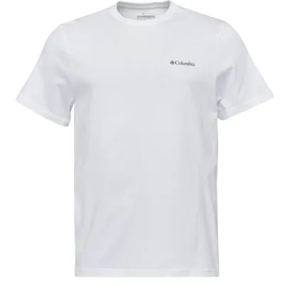 Columbia CSC™ OUTDOOR BACK GRAPHIC TEE Pánské bavlněné triko, bílá, velikost XXL