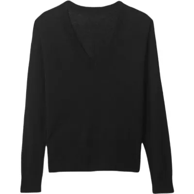 GAP LS LINEN SPLIT Dámský svetr, černá, velikost S