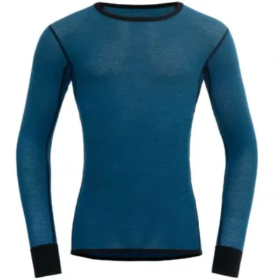 Devold WOOL MESH Dětské tričko, modrá, velikost S
