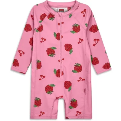 LEGO&reg; kidswear LWAIKO 318 Dívčí koupací overal, růžová, velikost 98
