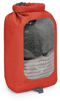 Osprey DRY SACK 6 W/WINDOW mars orange