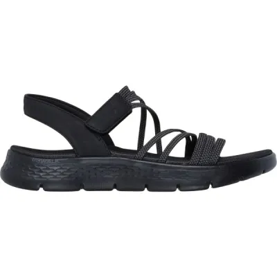 Skechers GO WALK FLEX SANDAL Dámské sportovní sandály, černá, velikost 36