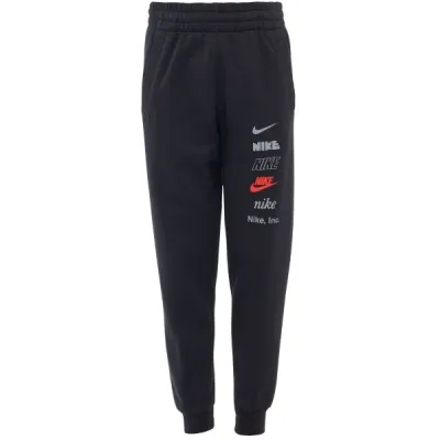 Nike SPORTSWEAR CLUB FLEECE Chlapecké tepláky, černá, velikost M