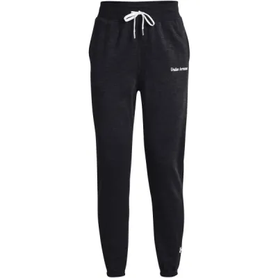 Under Armour ESSENTIAL SCRIPT Dámské tepláky, černá, velikost XS
