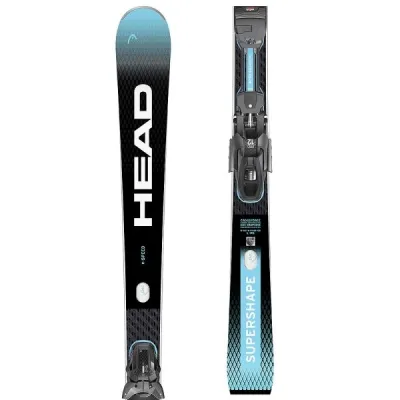 Head SUPERSHAPE E-SPEED SW + PRD 12 GW Sjezdové lyže, černá, velikost 170