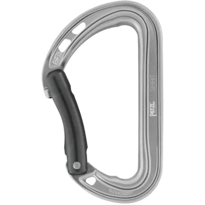 Petzl SPIRIT Karabina, stříbrná, velikost UNI