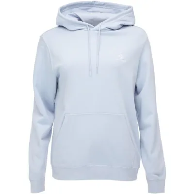 Converse STANDARD UNI FIT  STAR CHEV EMB Unisex mikina, světle modrá, velikost XXS