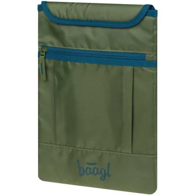 BAAGL OLIVE Obal na notebook, zelená, velikost UNI