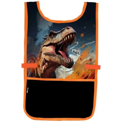 Oxybag DINO RAPTOR Zástěra/pončo, černá, velikost UNI