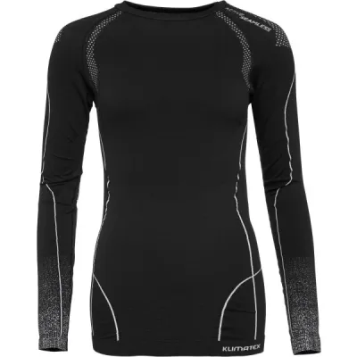 Klimatex GLIMT SEAMLESS Dámské bezešvé termo triko, černá, velikost XS/S