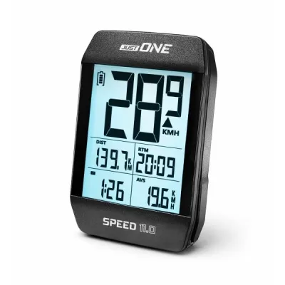 One SPEED 11.0 Drátový cyklo computer, černá, velikost UNI