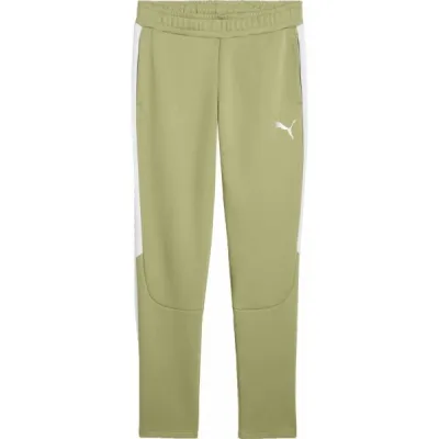 Puma TEAMEVOSTRIPE PANTS Pánské tepláky, khaki, velikost L