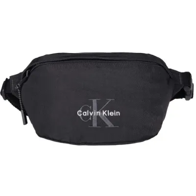 Calvin Klein BOLD WAISTBAG Stylová ledvinka, černá, velikost UNI