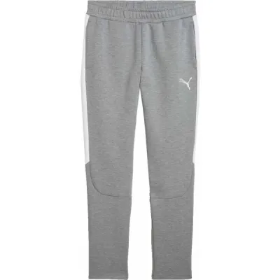 Puma TEAMEVOSTRIPE PANTS Pánské tepláky, šedá, velikost M