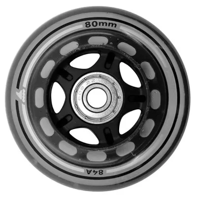 Rollerblade 80MM/SG7 WHEEL/BEARING XT (8PCS) Inline kolečka, šedá, velikost UNI