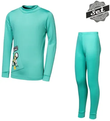 SENSOR COOLMAX THERMO dětský SET sea green Velikost: 150