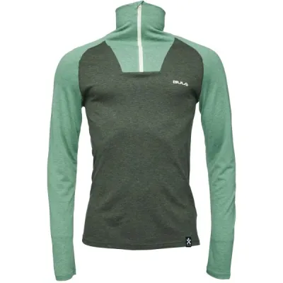 Bula RETRO Pánské merino triko, khaki, velikost M