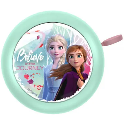 Disney LEDOVÉ KRÁLOVSTVÍ II Zvonek na kolo, světle zelená, velikost UNI