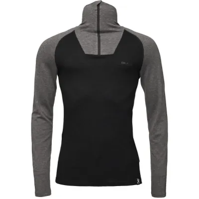 Bula RETRO Pánské merino triko, černá, velikost S
