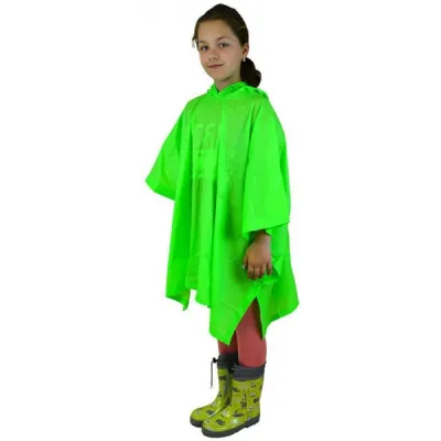 Pidilidi PONCHO Dětská pláštěnka, světle zelená, velikost UNI