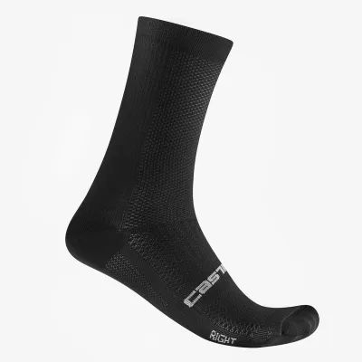 Castelli ponožky Espresso 18 S/M černá