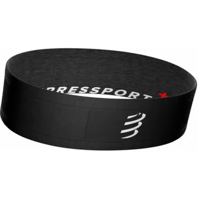 Compressport FREE BELT Běžecký opasek, černá, velikost XS/S