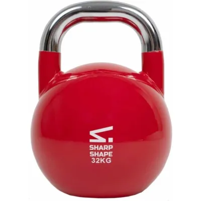 SHARP SHAPE COMPETITION KETTLEBELL 32 KG Kettlebell, červená, velikost 32 KG