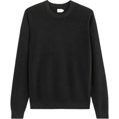 CELIO TEPIC Pánský svetr, černá, velikost S