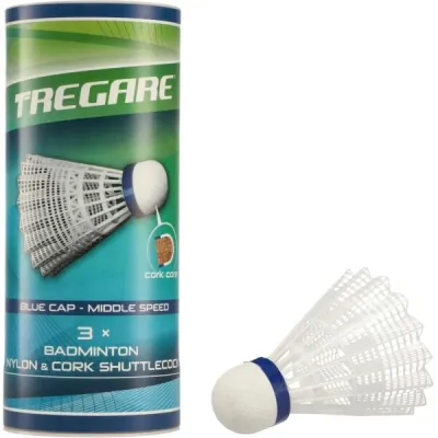 Tregare NSC 3 MEDIUM Badmintonové míčky, bílá, velikost UNI